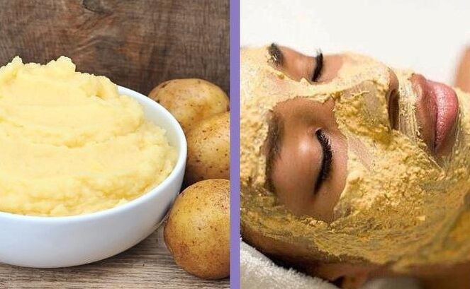 Masque de pomme de terre