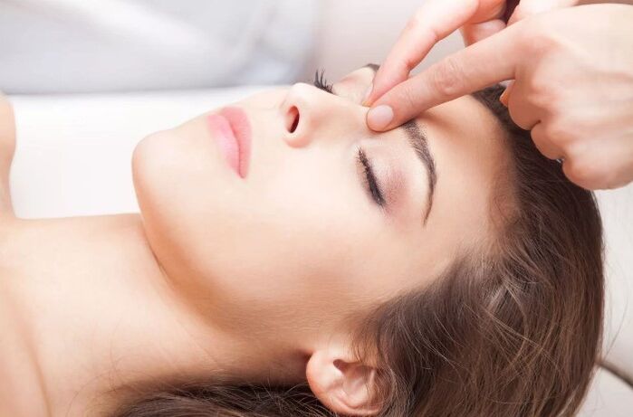 Massage du visage