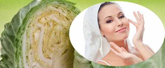 Masque de chou pour resserrer la peau